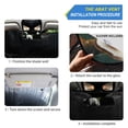 thumbnail image 2 of Cool Husky Dog with Sunglasses and Forest Car Windshield Sun Shade Foldable Car Front Window Visor Heat and UV Protection 53x23.5, 2 of 8