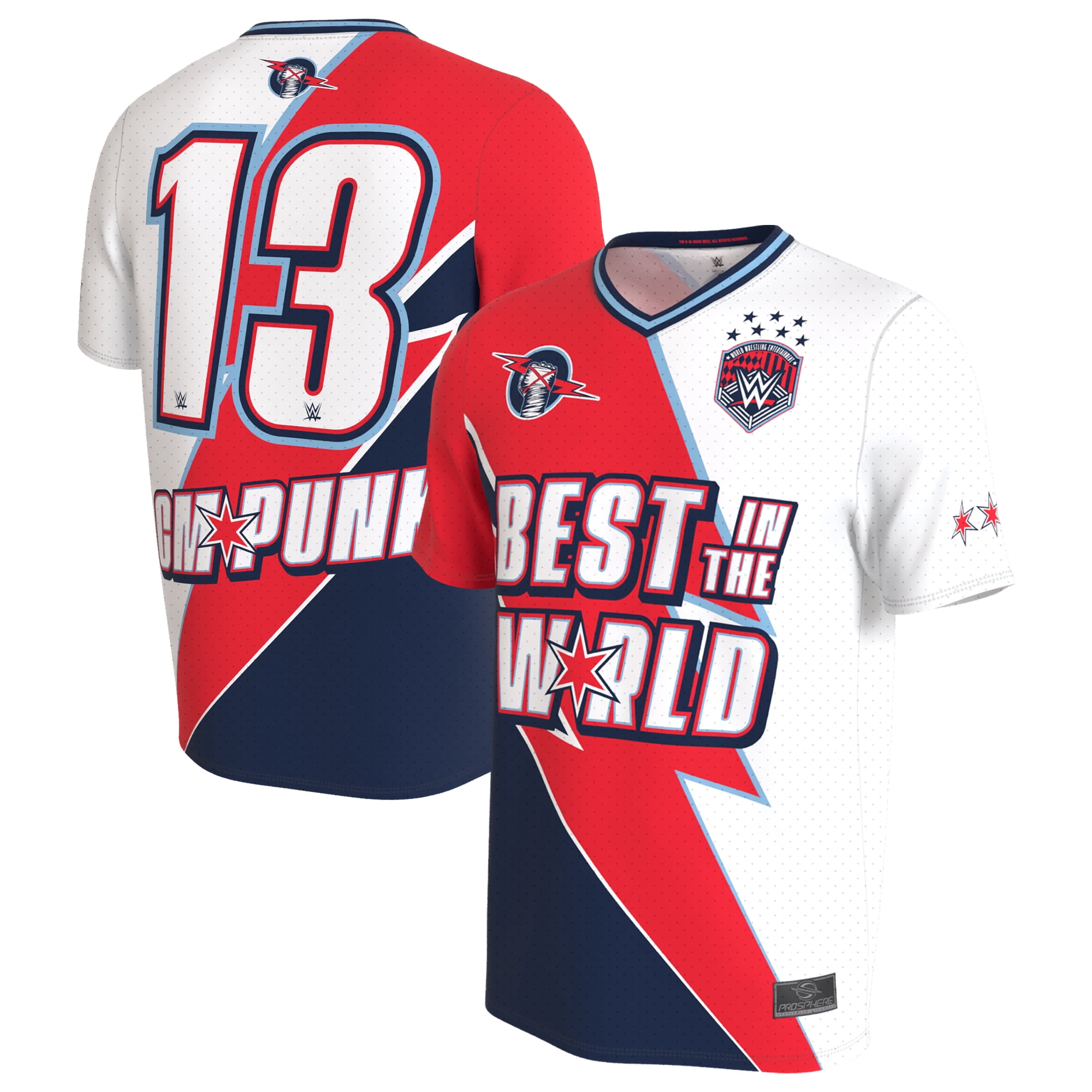 Youth ProSphere White CM Punk Soccer Jersey