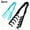 Blue 1pcs Black 1pcs, variant on Hair Volumizing Comb, ABS Plastic Fluffy Textured Styling Tool for Normal Hair, Natural Looking Hair Root Lifting and Coverage