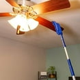 thumbnail image 6 of New U.S. Duster Company Triple Action High Reach Dusting Kit | Webster Cobweb Ceiling Fan Duster with 13 to 20 Foot Extension Telescope Pole | Lightweight Microfiber Cleaning Set…, 6 of 6
