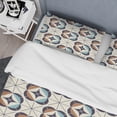 thumbnail image 4 of Designart 'Geometric Retro Design V' Mid-Century Modern Duvet Cover Set, 4 of 4