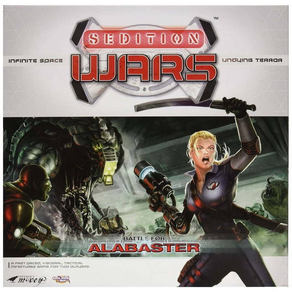 Sedition Wars Battle For Alabaster Board Game
