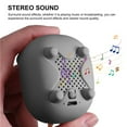 thumbnail image 4 of Bluetooth Music Player Cute Animal Design Stereo Sound Wireless Player Waterproof Portable Music Player Rechargeable Audio Player for Outdoor No.2, 4 of 8
