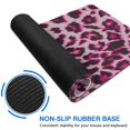 thumbnail image 6 of Long Mouse Pads for Desk,Pink and Gray Of Leopard Print Desk Mats on Top Of Desks, Desk Mouse Pad Extra Large with 3mm Non-Slip Base and Stitched Edge for Gaming,Office,Work,Home 31.5"x15.7", 6 of 6