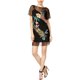 thumbnail image 1 of GUESS Vestido de malla bordada para mujer, negro, mediano Guess Alinear, 1 of 1