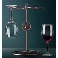 thumbnail image 5 of Soporte para copas de vino tinto, estante para copas, 6 soportes para vasos, soporte independiente para almacenamiento, organizador de tazas colgantes, soporte para copas de vino, 5 of 5