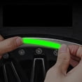 thumbnail image 4 of Pgyong Clearance! Glow in the Dark Wheel Stickers for Cars-Reflective Tyre Rim Decals for Electric & Regular Vehicles-High Visibility Anti-Collision Safety Stickers, 4 of 5