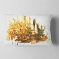 thumbnail image 2 of Designart Abstract Composition Art - Abstract Throw Pillow - 12x20, 2 of 5
