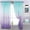 Purple, variant on Hearthoom Gradient Window Curtain Panel, Tulle Drape For Door, Sheer And Decorative, Ideal For Home Textiles And Room Dividers