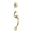 thumbnail image 7 of Copper Creek Mid Century Modern Satin Stainless Door Handleset, 7 of 7