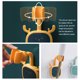 thumbnail image 5 of Matsuzay Soporte para cabezal de ducha montado en la pared, bonito estante autoadhesivo para rociador de baño sin perforaciones, estante de Almacenamiento y organización del hogar Azul amarillo, 5 of 6