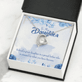 thumbnail image 3 of To My Daughter Great Daughter From Dad Forever Necklace w Message Card, 3 of 20