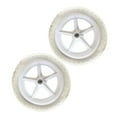 thumbnail image 3 of harayaa 2 Pieces 12inch Kids Balance Bikes Wheels Quiet Solid Airless Tires Replaces White, 3 of 9