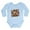 Sky Blue, variant on CafePress - Protected By My Springer Spaniel Body Suit - Long Sleeve Cotton Baby Bodysuit