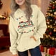 thumbnail image 5 of Sudadera con capucha para niñas y niños, sudadera de manga larga con cuello redondo y estampado de moda, jersey con bolsillo, sudadera de poliéster para niñas, 5 of 8