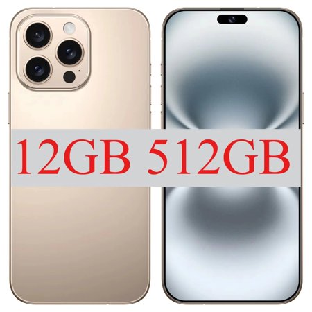 I16 Pro Max Smartphone 7.3inch Original Global Version Android14 Mobile Phone Snapdragon8 gen3 Cell Phone 5G Dual Sim Cellphones