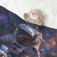 thumbnail image 2 of Sigee Astronaut In Cosmic Garden for Pet Blanket for Dog Cat Puppy Blanket Cat Blankets for Small and Medium Pets-Small, 2 of 8