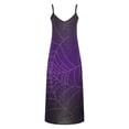 thumbnail image 4 of Puntoco Vestidos Mujer Verano Mujer Verano Casual Estampado V-Cuello Sin Mangas Vestido De Correa, 4 of 5