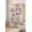 White, variant on 10-Cube Portable Storage Organizer, 6-Tier Wardrobe with Dust-Proof Cover, Heavy Duty Garment Shelf Bookcase Portable Closet