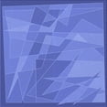 thumbnail image 1 of Ahgly Company Machine Washable Indoor Square Transitional Sky Blue Area Rugs, 6' Square, 1 of 7
