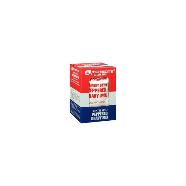 Morrison's Country Style Peppered Gravy Mix, 1 1/2 lb