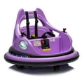 thumbnail image 3 of Ambifirner 12V Bumper Car :Bumper Car W/Remote Control, Electric Ride On Car with LED Lights & 360 Degree Spin, Bluetooth, Anti-Collision Padding 5-Point Safety Belt, Red, 3 of 9