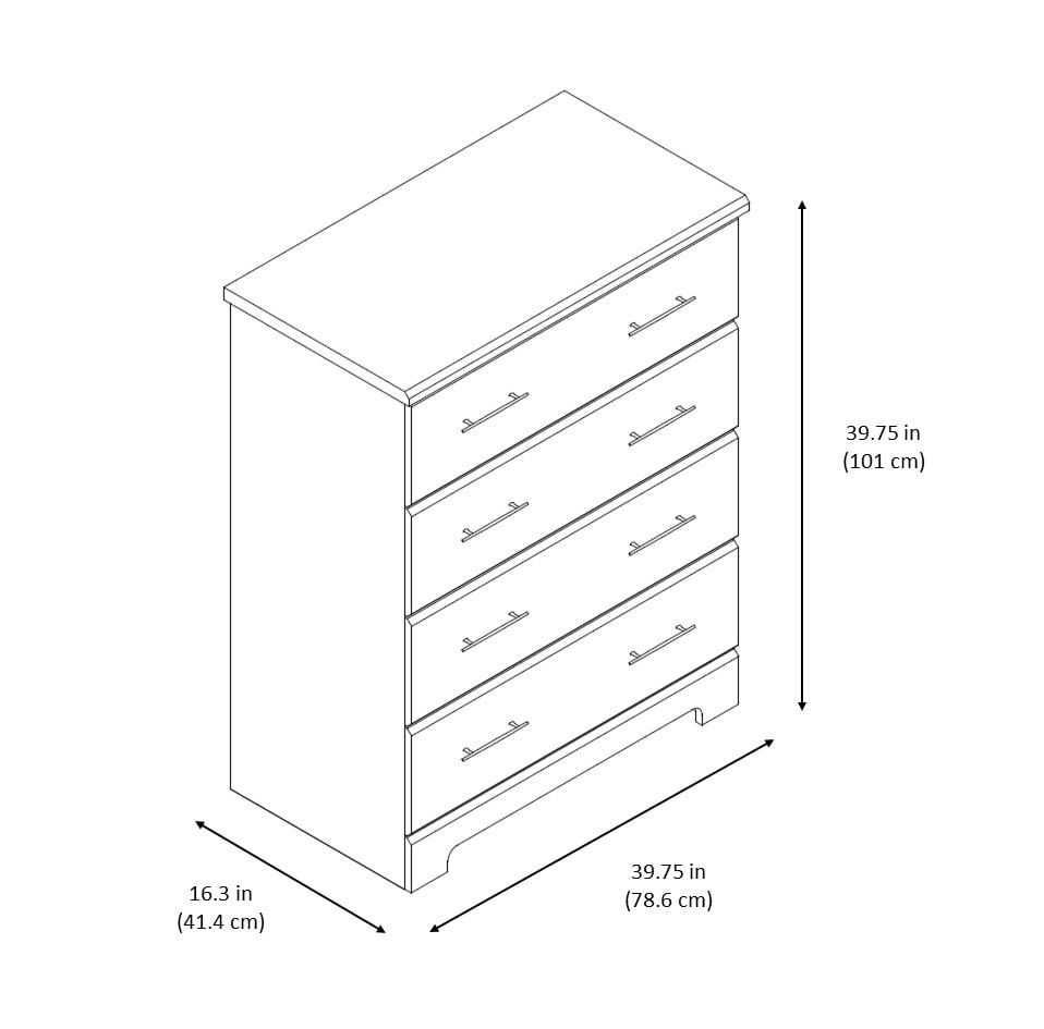 storkcraft brookside 4 drawer chest