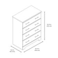 thumbnail image 6 of Storkcraft Brookside 4 Drawer Dresser Chest Cherry, 6 of 8