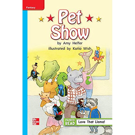 Pre-Owned Reading Wonders Leveled Reader Pet Show: On-Level Unit 1 Week 3 Grade 1 (ELEMENTARY CORE READING), 9780021196203, 0021196206, Paperback, 1 edition