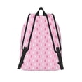 thumbnail image 2 of Lsque Breast Cancer Awareness5 Pattern Canvas Daypack, Durable Backpack, High-quality Versatile Backpack,Vintage Compact Backpack-Medium, 2 of 6