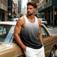 thumbnail image 5 of LWavelet Beach Tank Tops for Men Big and Tall Dry Fit Sleeveless Shirts Summer Tops for Workout Swimming Running Athletic, 5 of 6
