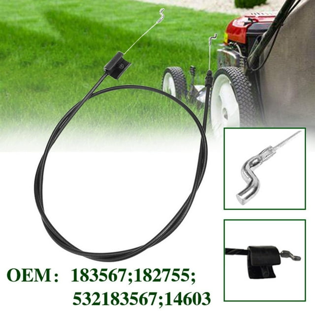 532183567 Cable de Control de Motor de Accionamiento para MTD / Cortadora de Empuje Reemplaza 182755 14603 Cola Cable de control de transmisión