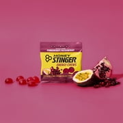 Honey Stinger Organic Gluten-Free Energy Chews, Pomegranate Passionfruit, 1.8 oz, 12 Count Box
