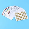 thumbnail image 2 of Star Sticker Plastic for Crafts 30 Sheets, 2 of 8