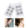 thumbnail image 2 of Fogun 6 Pairs Hypoallergenical Halloween Earrings Set Scary Book Specters Ear Rings for Women and Teens Costume Accessories, 2 of 2