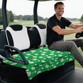 thumbnail image 5 of Uourmeti Daisy Golf Pattern Golf Cart Seat Covers Protetor, Washable Cushion Cover Fit for Club Car, 5 of 8