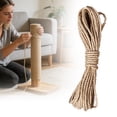 thumbnail image 3 of 3Pc Diy Cat Climbing Frame with Sisal Rope 4Mm*10M, Friendly Sisal Rope for Repair and Replacement of Scratching Posts with Jute for Crafting and Home Decor, 3 of 5