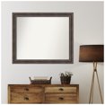 thumbnail image 6 of Amanti Art Custom Wall and Bathroom Mirror (36.5 x 43.5 in.), Rustic Pine Brown Frame, 6 of 7