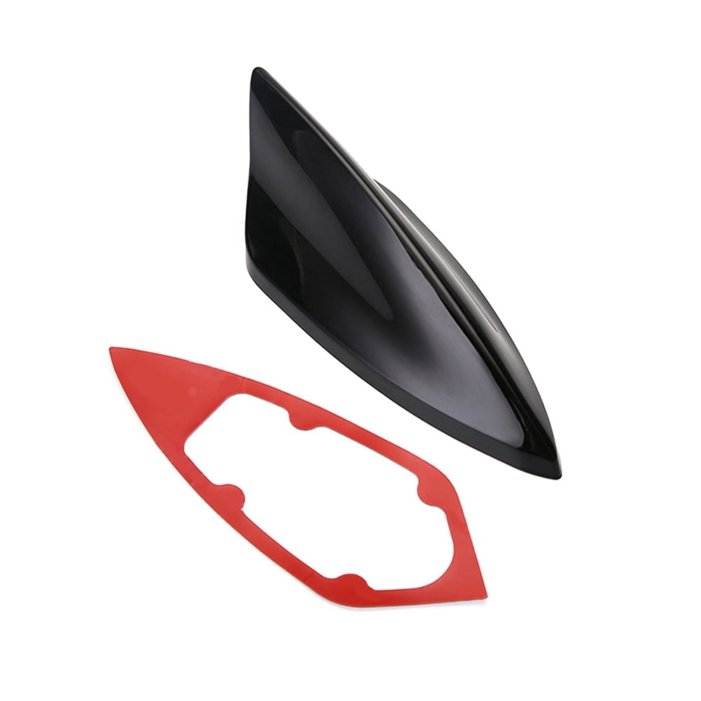 uxcell Car Exterior Decor Shark Fin Design AM/FM Radio Signal Antenna Black uxcell Car Exterior Decor Shark Fin Design AM/FM Radio Signal Antenna Black