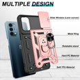 thumbnail image 3 of Funda para OnePlus Nord N200 5G ATUMP Resistente a Golpes Oro Rosa, 3 of 7