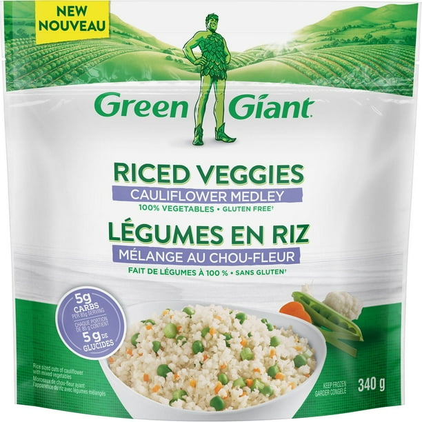 Green Giant* Cauliflower Medley Riced Veggies. Can Be Enjoyed In Your