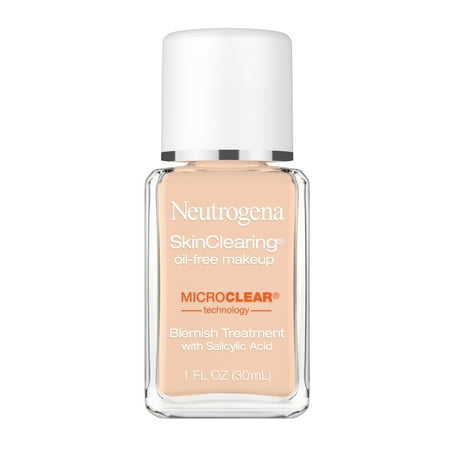 Neutrogena SkinClearing Foundation for Acne, Nude, 1 fl. oz
