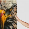 thumbnail image 3 of Orinice Bald Eagle Bathroom Decor Set - Colorful Luxurious Graphic Print Polyester Fabric Shower Curtain with Hooks, Waterproof, Easy to Install, Machine Washable 60x72, 3 of 7