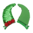 thumbnail image 4 of Unique Bargains 1 Pair Christmas Hair Clips Santa Hat Hairdo Clip for Christmas 2.17"x1.18"x3.54" Green, 4 of 6