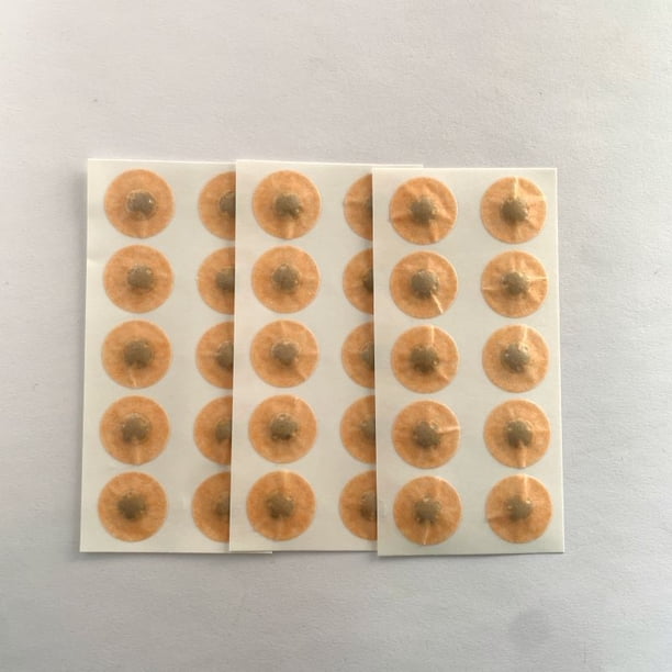 Circular Nasal Patches (3 sheets, 15 pairs) Cross-border Magnetic Nasal Breathing Expander Anti-Snoring Device Wholesale Anti-Snoring Intake Magnetic Ventilation Nasal Patch Wonder