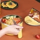thumbnail image 5 of Tazón de Ramen de Acero Inoxidable, Olla Instantánea, Cubiertos de Cocina, Tazón para Sopa, Tazón para Servir, Tazón para Ensalada, Picnic, Cocina, Senderismo, Oficina, Camping, Amarillo, 5 of 7