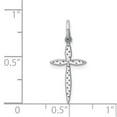 thumbnail image 2 of White Sterling Silver Charm Pendant Themed 22 mm 10, 2 of 2