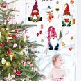thumbnail image 2 of Cateissary 8 hojas de pegatinas de Navidad para ventana, copos de nieve, pegatinas de Papá Noel, calcomanías de cristal de Navidad, adornos de Kits de decoración para fiestas, 2 of 6