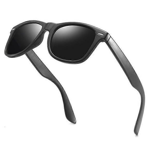 Gafas de sol polarizadas para hombre y mujer, gafas de sol de madera