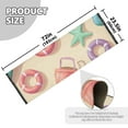 thumbnail image 5 of Yayeee Runner Rug for Bedroom 2'x6' Machine Washable Hallway Non Slip Mat, Beach Toys Pattern, 5 of 8